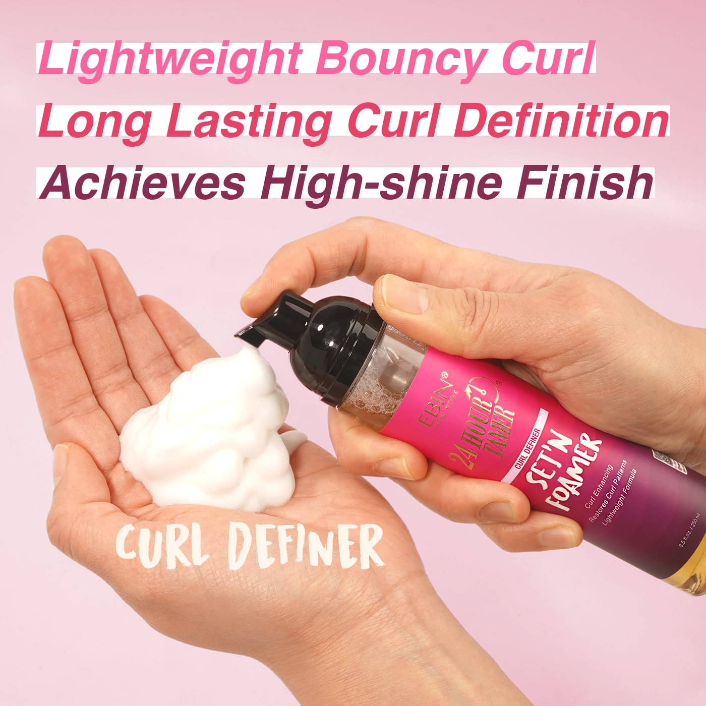 24 Hour Tamer Set'N Foamer - Curl Definer