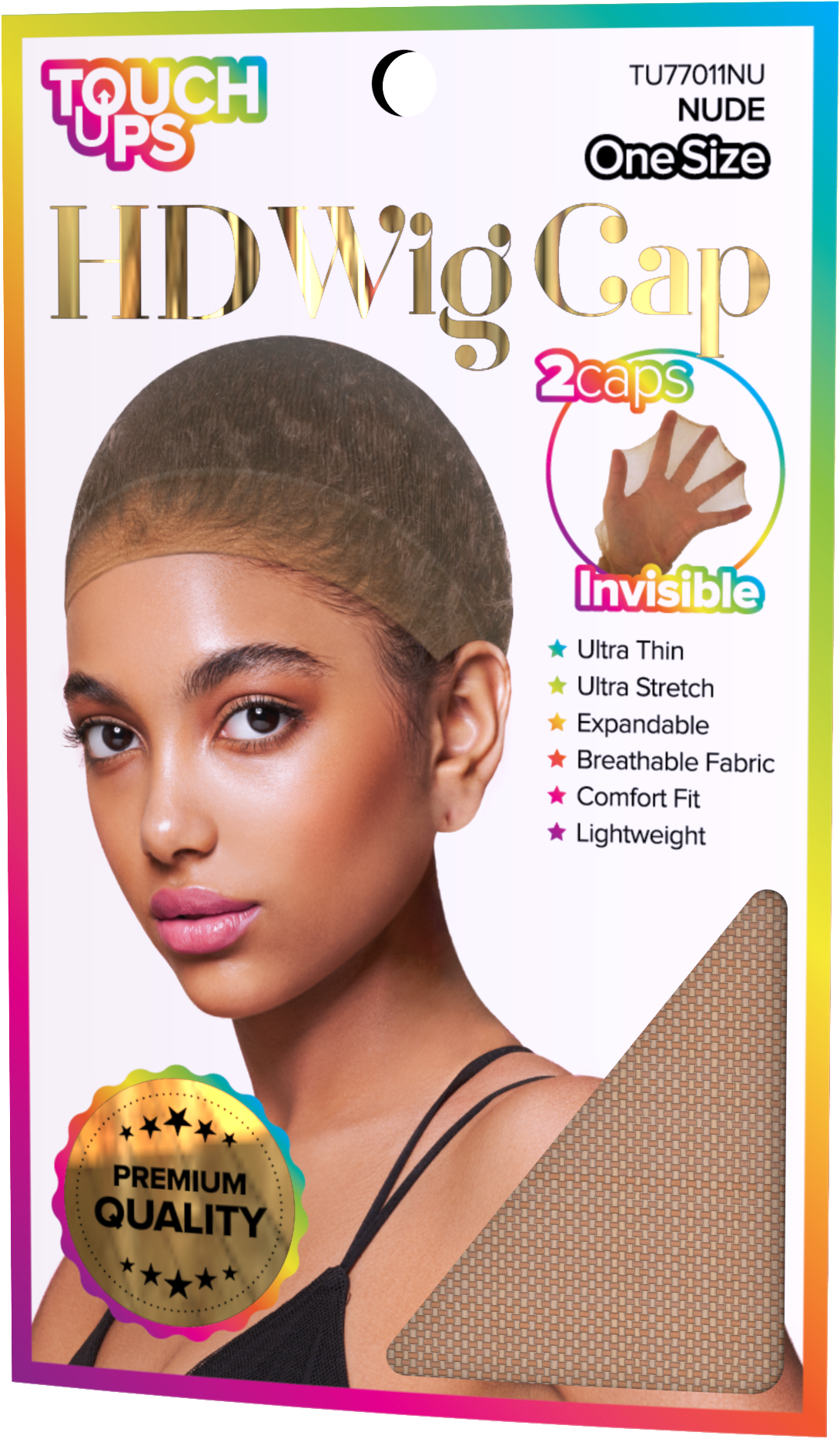 HD Invisible Ultra Thin Expandable Wig Cap