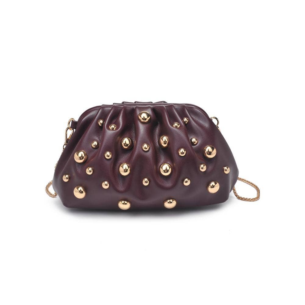 Carey Studded Clutch