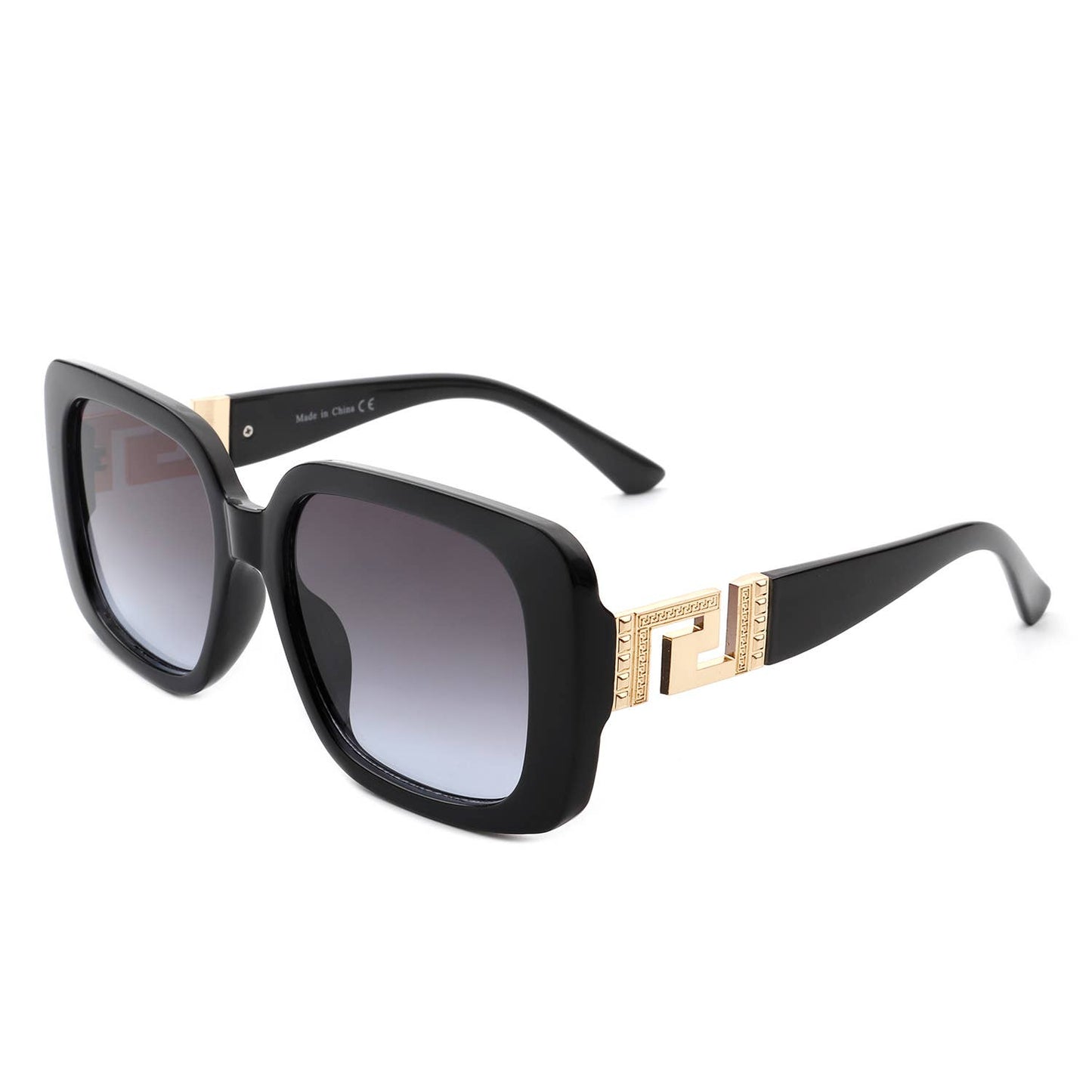 Square Chic Flat Top Tinted Women Fashion Sunglasses