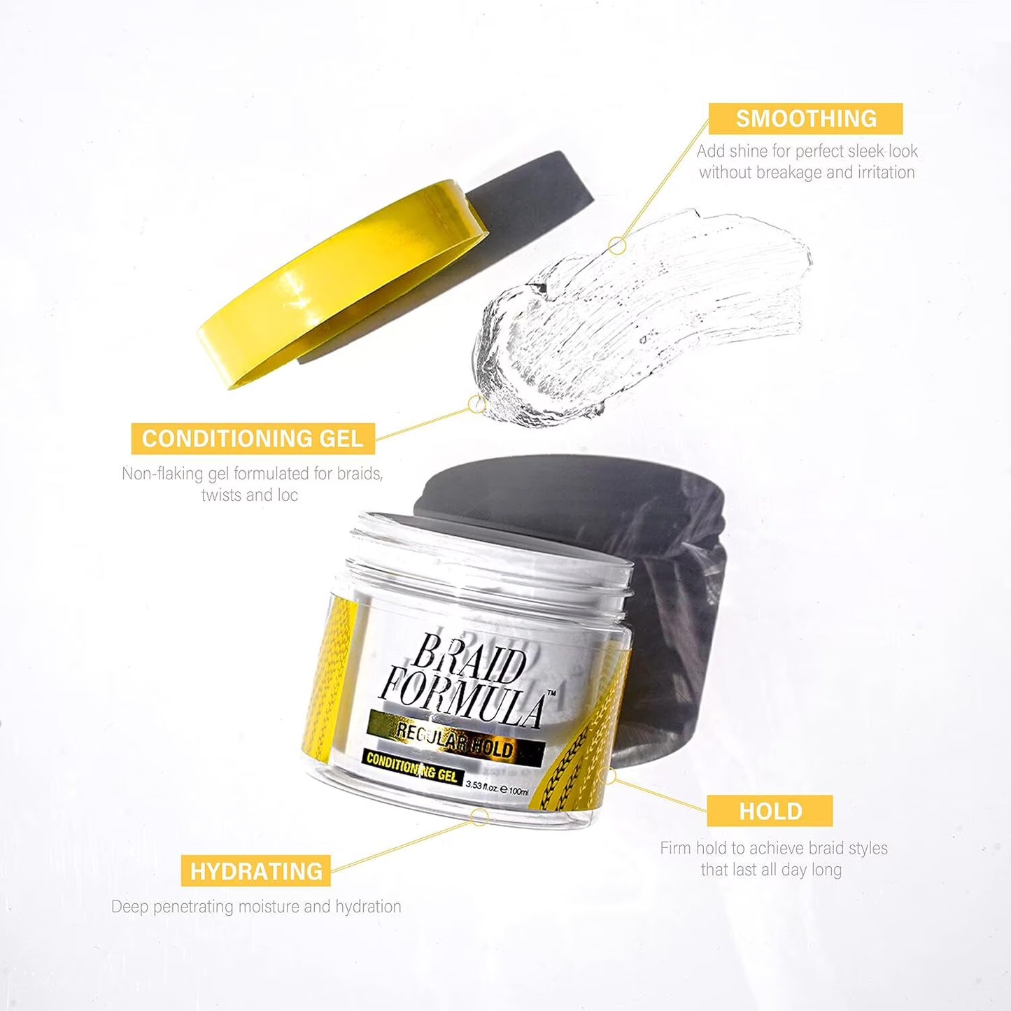 BRAID FORMULA CONDITIONING GEL - 6.35oz /180ml