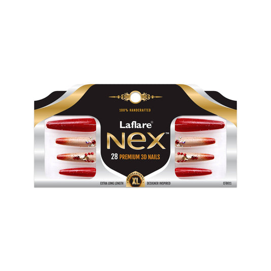 NEX NAIL TIP-EXTRA LONG_COFFIN_CFB011