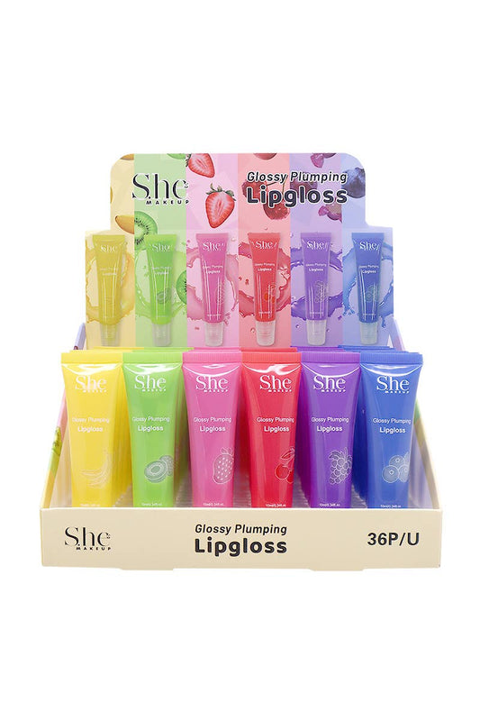 Makeup She Glossy Plumping Lip Gloss