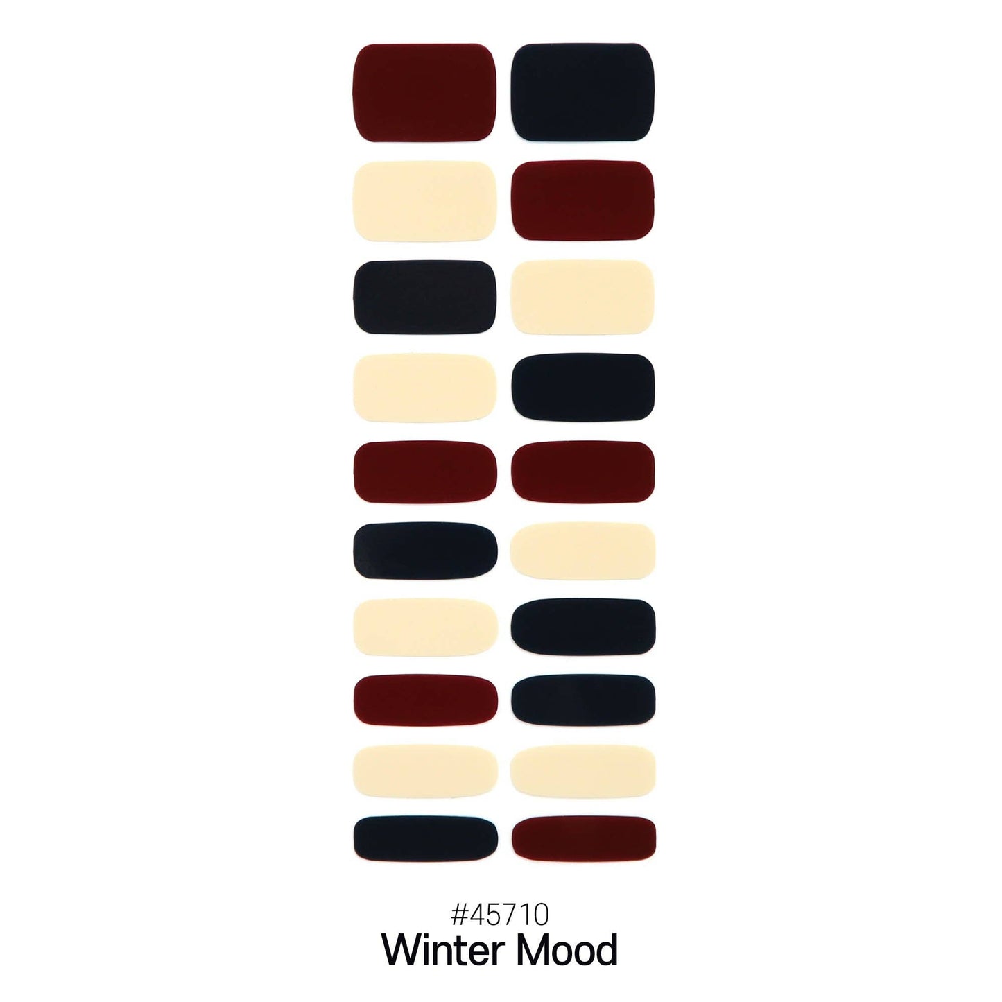 GEL NAIL STRIPS - 45710 Winter Mood