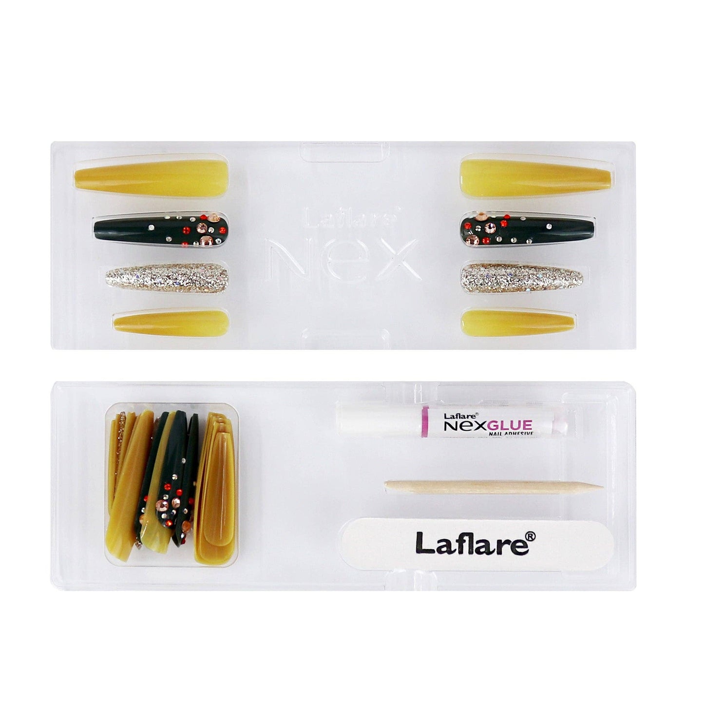 NEX NAIL TIP - EXTRA LONG_COFFIN