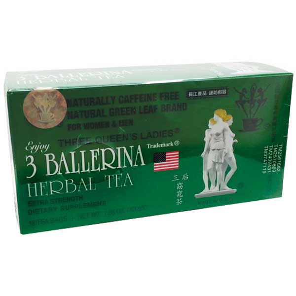 3 Ballerina Herbal Tea – Original, Lemon, & Orange Flavors