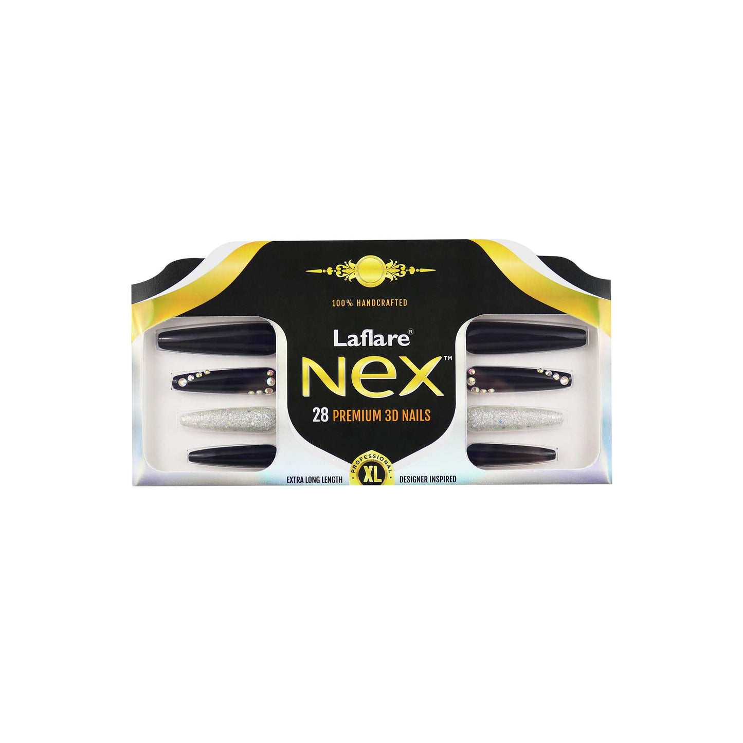 NEX NAIL TIP - EXTRA LONG_COFFIN