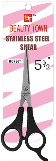 PLASTIC COATED HANDLE SCISSORS - 5 1/2"