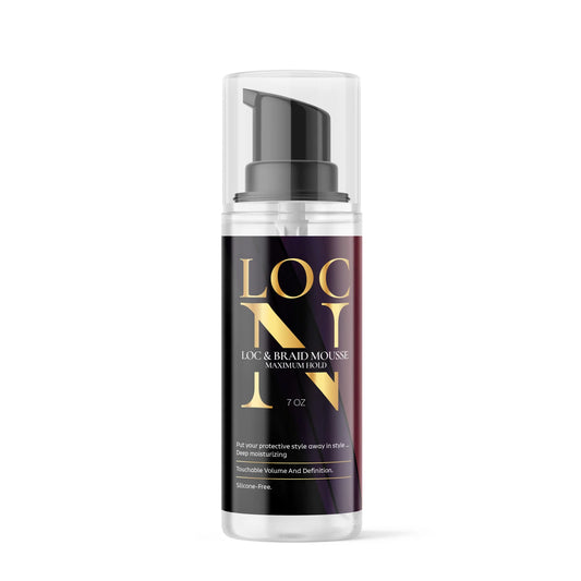 LOCN BRAID MOUSSE MAX HOLD 7Z