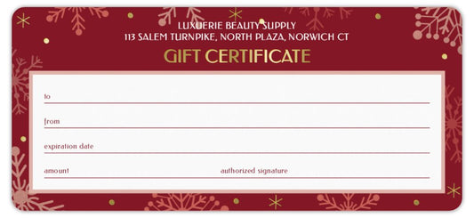 Luxuerie Gift Certificate