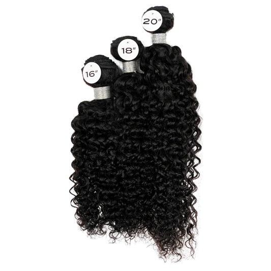 THE BUNDLE 100% BRAZILIAN REMI HAIR WATER WAVE